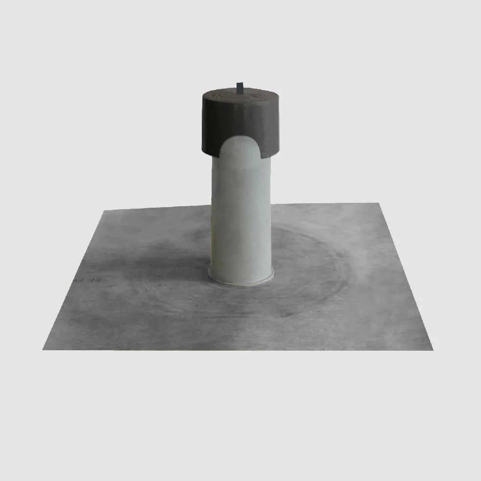 Pieza de remate ECODRY para el paso de chimeneas